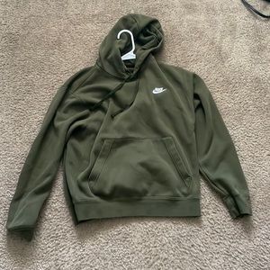 Green Nike Pullover Hoodie